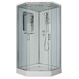 Детальная картинка товара «душевая кабина niagara premium ng-6001-01d (900х900х2200) низкий поддон (16 см) стекло прозрачное 60010114d»