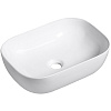 Картинка анонса товара «раковина ceruttispa cr0078b 460х330х135 накладная, белая, прямоугольная»