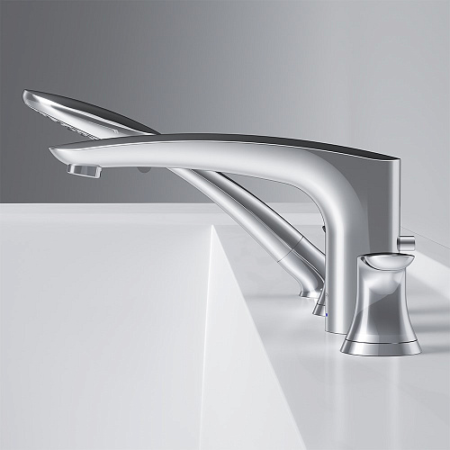 Смеситель на борт ванны AM.PM Like F8001300 Смеситель на борт ванны AM.PM Like F8001300