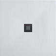 Детальная картинка товара «душевой поддон allen brau priority 90x90 8.31002-21 белый камень»