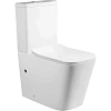 Картинка анонса товара «унитаз напольный ceruttispa maiella ct10314 безободковый, сиденье микролифт»