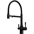 Картинка анонса товара «смеситель для кухни sancos garda sc4009mb под фильтр, черный матовый»