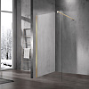 Картинка анонса товара «душевая перегородка vincea walk-in vsw-1h900clg, 900x2000, матовый золотой, стекло прозрачное»