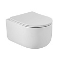 Детальная картинка товара «унитаз подвесной belbagno soft-tor bb084ch-tor/sc безободковый c сиденьем»
