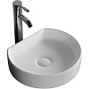 Картинка анонса товара «раковина ceruttispa cr7088 400х350х100 накладная, белая, усеченный круг»