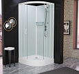 Детальная картинка товара «душевая кабина frank f420 м white 120x120 20011 закаленное матовое стекло»
