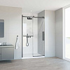 Картинка анонса товара «душевая дверь vincea como soft vds-1cs130clgm, 1300, вороненая сталь, стекло прозрачное»