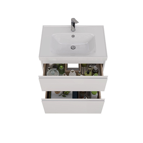 Тумба под раковину Lemark VEON 70 см подвесная/напольная, белый LM01V70T Тумба под раковину Lemark VEON 70 см подвесная/напольная, белый LM01V70T