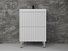 Картинка анонса товара «тумба под раковину style line стокгольм 60, classic 60 белый рифленый софт, push напольная лс-000023 лс-00002333»