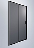 Картинка анонса товара «душевая дверь timo td-120/03gr-6, раздвижная 1950x1200, профиль черный, стекло графит 6 мм»
