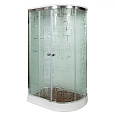 Детальная картинка товара «душевая кабина dto em1512ln (em1512lngm) 120x80 см с гидромассажем»