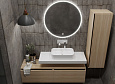 Детальная картинка товара «тумба под раковину armadi art flat 100см light oak vallessi uno-s 897-100-l»