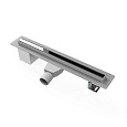 Детальная картинка товара «душевой лоток paini slim line 500 мм d50, хром глянец ch500sl»