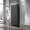 Картинка анонса товара «душевая перегородка vincea walk-in vsw-1h120cgb,1200x2000, черный матовый, стекло тонированное»