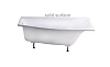 Картинка анонса товара «ванна из искусственного камня astra-form скат 01010083 правая, solid surface 1700х750х500»