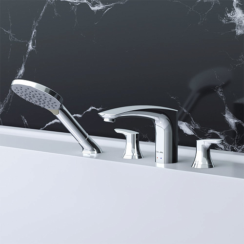 Смеситель на борт ванны AM.PM Like F8001300 Смеситель на борт ванны AM.PM Like F8001300