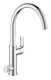 Детальная картинка товара «смеситель для кухни grohe blue pure eurosmart (31722000) с функцией очистки водопроводной воды, хром»