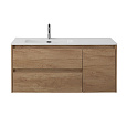 Детальная картинка товара «тумба под раковину belbagno kraft-1000-2c-1a-so-rnn-l rovere nebrasca nature подвесная 1000x460»