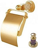 Картинка анонса товара «держатель туалетной бумаги boheme murano 10901-v-g gold (фиолетовое)»