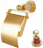 Картинка анонса товара «держатель туалетной бумаги boheme murano 10901-r-g gold (рубиновое)»