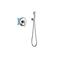 Детальная картинка товара «гигиенический душ aquatek классик aq1519cr хром, встраиваемый»