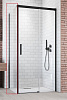 Картинка анонса товара «боковая стенка radaway idea black s1 90 left черный/прозрачное 900x2000 387050-54-01l»