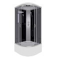 Детальная картинка товара «душевая кабина niagara classic ng-2509-14 (1000х1000х2150) высокий поддон (40см) стекло тонированное 25091434»