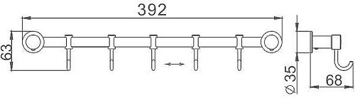 Крючок Haiba HB205-5 Крючок Haiba HB205-5