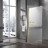 Душевая перегородка Vincea Walk-In VSW-1H900MRG, 900x2000, матовый золотой, стекло зеркальное Душевая перегородка Vincea Walk-In VSW-1H900MRG, 900x2000, матовый золотой, стекло зеркальное
