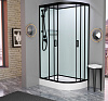 Картинка анонса товара «душевая кабина frank f418l black 814014 100x80»