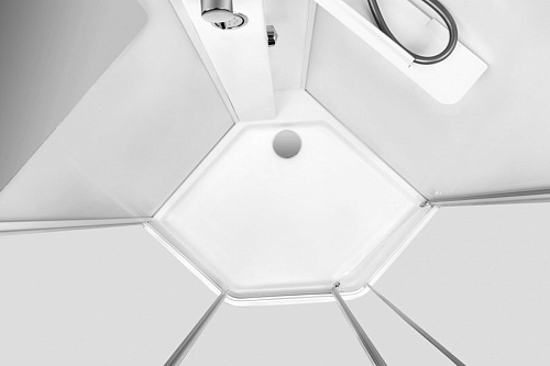 Душевая кабина AM.PM Gem W90C-018-090WTA 90х90 см, с гидромассажем Душевая кабина AM.PM Gem W90C-018-090WTA 90х90 см, с гидромассажем