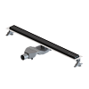 Картинка анонса товара «душевой лоток boheme premium linear 982-80-b 80см, нерж.сталь черный»