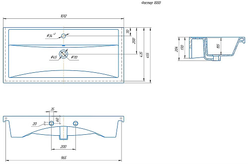 Раковина Kirovit Фостер 100 Фостер100 Раковина Kirovit Фостер 100 Фостер100