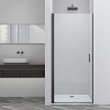 Картинка анонса товара «душевая дверь vincea alpha vdp-3al900clgm, вороненая сталь, стекло прозрачное»