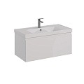 Тумба под раковину Lemark VEON MINI 90 см подвесная, с белый LM02VM90T Тумба под раковину Lemark VEON MINI 90 см подвесная, с белый LM02VM90T