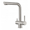 Детальная картинка товара «смеситель для кухни milacio ultra 558 (mcu.558.ss) сталь нержавеющая»