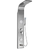 Картинка анонса товара «душевая панель ceruttispa twin br ct9988 из нержавеющей стали с форсунками, матовая нержавеющая сталь»