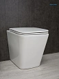 Детальная картинка товара «унитаз приставной gid trs-264 62240y белый 56x34.5x40 с крышкой микролифт»