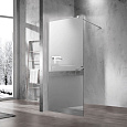 Детальная картинка товара «душевая перегородка vincea walk-in vsw-1h100mr, 1000x2000, хром, стекло зеркальное»