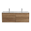 Картинка анонса товара «тумба под раковину belbagno kraft-1200-4c-so-2-rnn rovere nebrasca nature подвесная 1200x460»