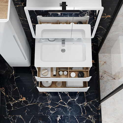 Тумба под раковину BRIZ Эстель т18-70 под раковину Прато 221 03-18070-16 00 БЕЛ белый Тумба под раковину BRIZ Эстель т18-70 под раковину Прато 221 03-18070-16 00 БЕЛ белый