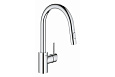 Детальная картинка товара «смеситель для кухни grohe concetto, высокий излив, хром (31483002)»