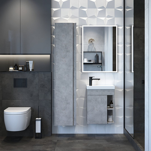 Тумба под раковину BRIZ Чикаго т18-45 под раковину Фостер 241-03-18045-06 00 БТН светло -серый Тумба под раковину BRIZ Чикаго т18-45 под раковину Фостер 241-03-18045-06 00 БТН светло -серый