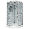 Картинка анонса товара «душевая кабина niagara luxe ng-7701w (900x900х2100) низкий поддон (15см) стенки белые»