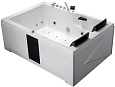 Детальная картинка товара «акриловая ванна gemy g9061 k l 181x121 прямоугольная, левая, гидромассажная»