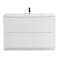 Детальная картинка товара «тумба под раковину belbagno marino-1200-2c-pia-bl-p напольная 1200x450 bianco lucido»