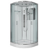 Картинка анонса товара «душевая кабина niagara premium ng-6001-01g (900х900х2100) низкий поддон (16 см) стекло прозрачное 60010114g»