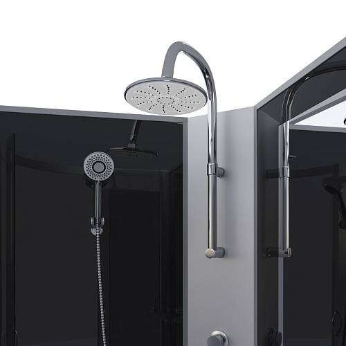 Душевая кабина Niagara Classic NG-2510-14LBKTG (1200х800х2100) высокий поддон (40см) стекло тонированное 25101434LBKTG Душевая кабина Niagara Classic NG-2510-14LBKTG (1200х800х2100) высокий поддон (40см) стекло тонированное 25101434LBKTG