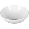 Картинка анонса товара «раковина ceruttispa cr3301gw 400х400х140 накладная, белая, круглая»