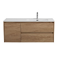 Детальная картинка товара «тумба под раковину belbagno kraft-1200-2c-1a-so-rnn-r rovere nebrasca nature подвесная 1200x460»